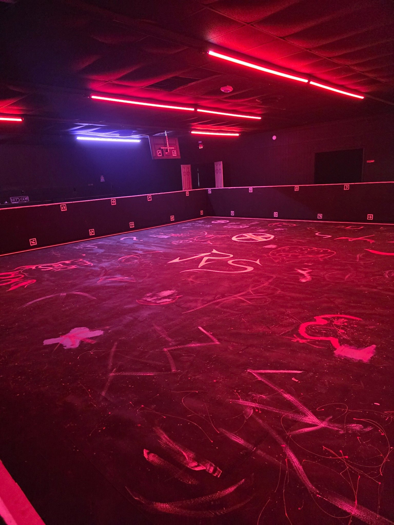 Reality Shift VR arena lights