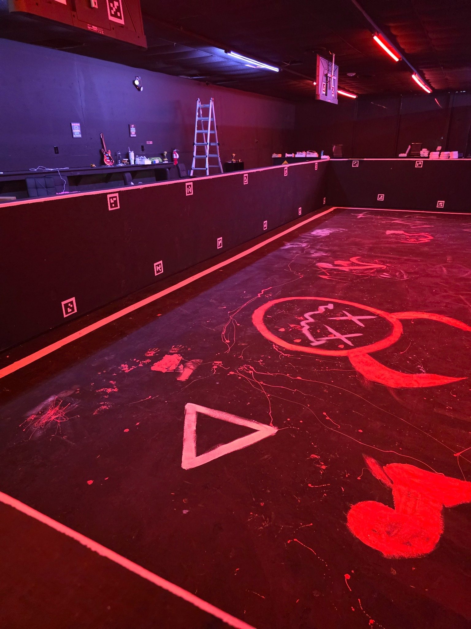 Reality Shift VR arena wall
