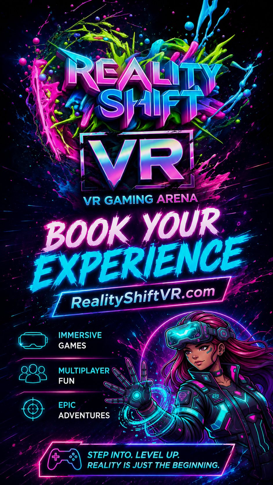 Book Your Experience Reality Shift VR